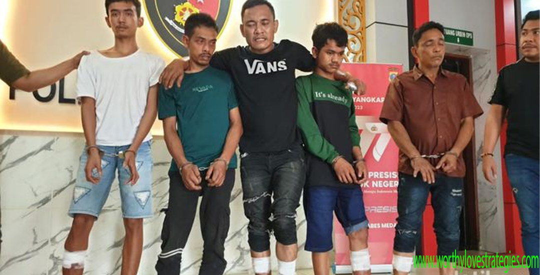 Komplotan Perampok Bersenjata di Kota Medan Aksi Perampokan